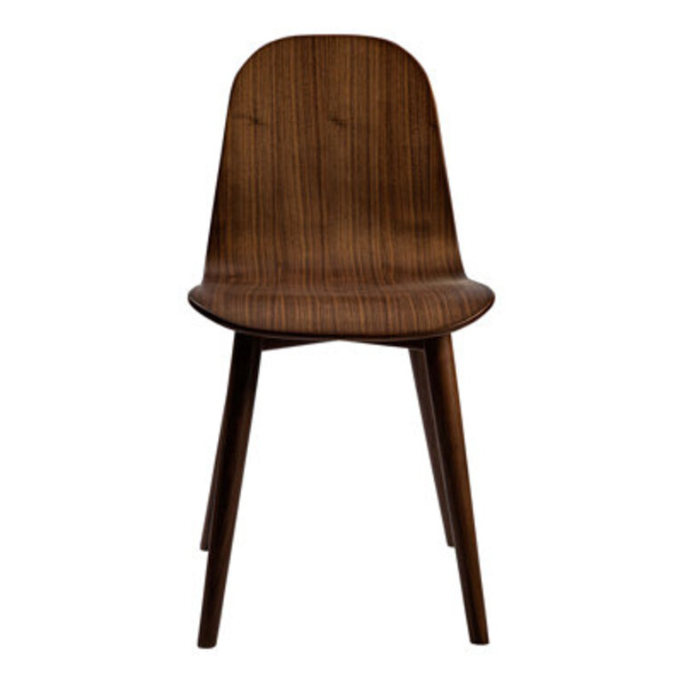 Joplin Dining Chair Frame Color: Brown