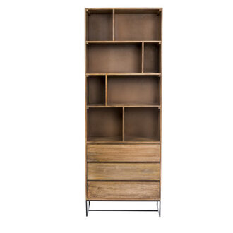 Ascent 86.5" H x 31.5" W Iron Standard Bookcase