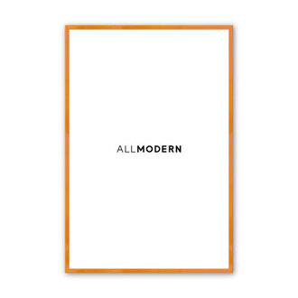 Polished Chrome Gallery, AM 11x14 no mat Color: Orange Marmalade, Photo Size: 13.75" W x 17.75" H