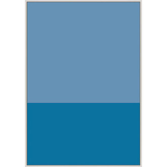 Lachaun Color Studies 2 by Romina Gadler - Framed Wall Art Format: White Framed Canvas, Size: 50" H x 35" W x 1.25" D