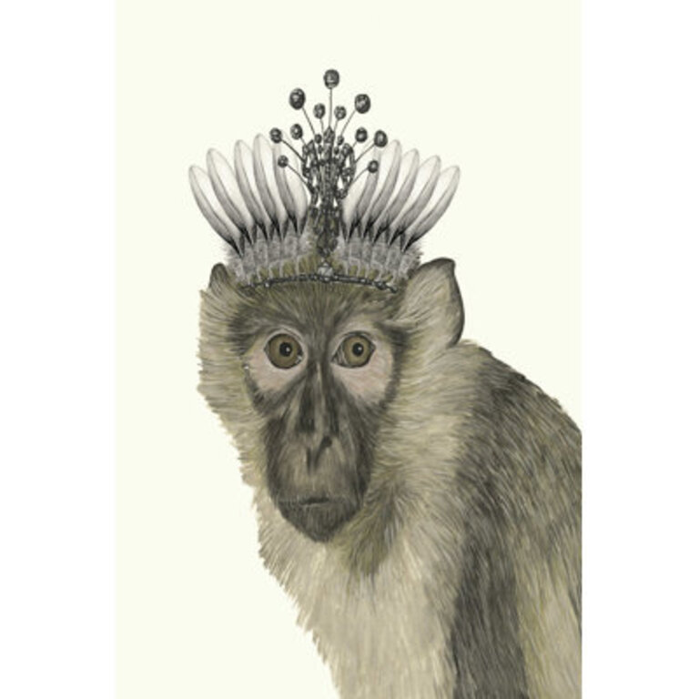 Majestic Monkey I Size: 30" H x 20" W x 1.25" D