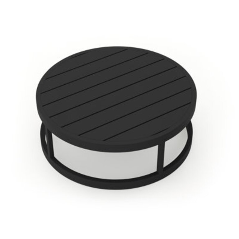 Bergeron Metal Coffe Table Color: Black