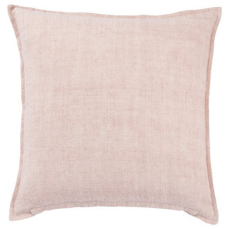 Avey Linen 22'' Throw Pillow Cover Color: Light Pink