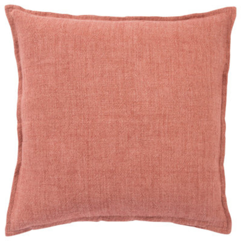 Burbank Square Throw Pillow Cover Color: Red
