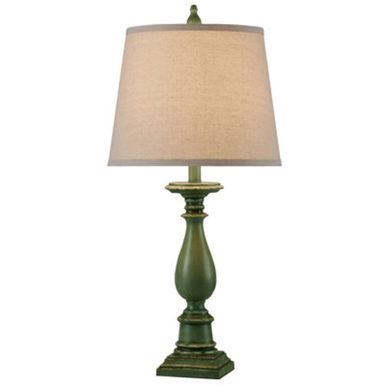 Hendershot 31" Table Lamp Base Color: Avignon Green