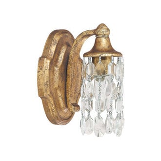Betta 1 - Light Armed Sconce Finish: Antique Gold