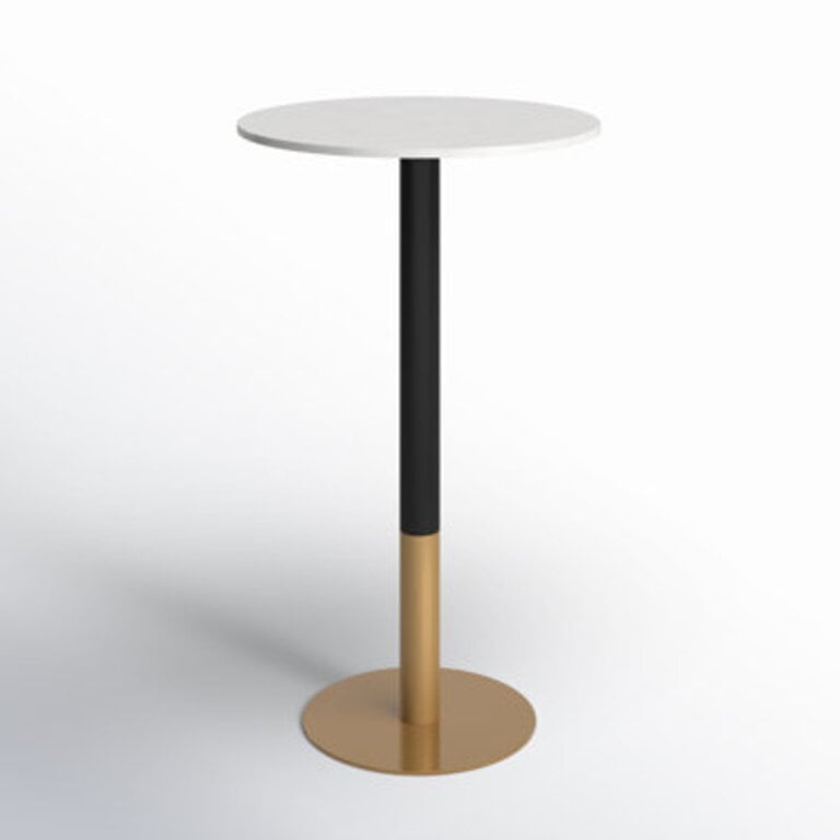 Brock Counter Height Dining Table Top Color: White