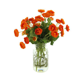 Ranunculus Atificial in Vase