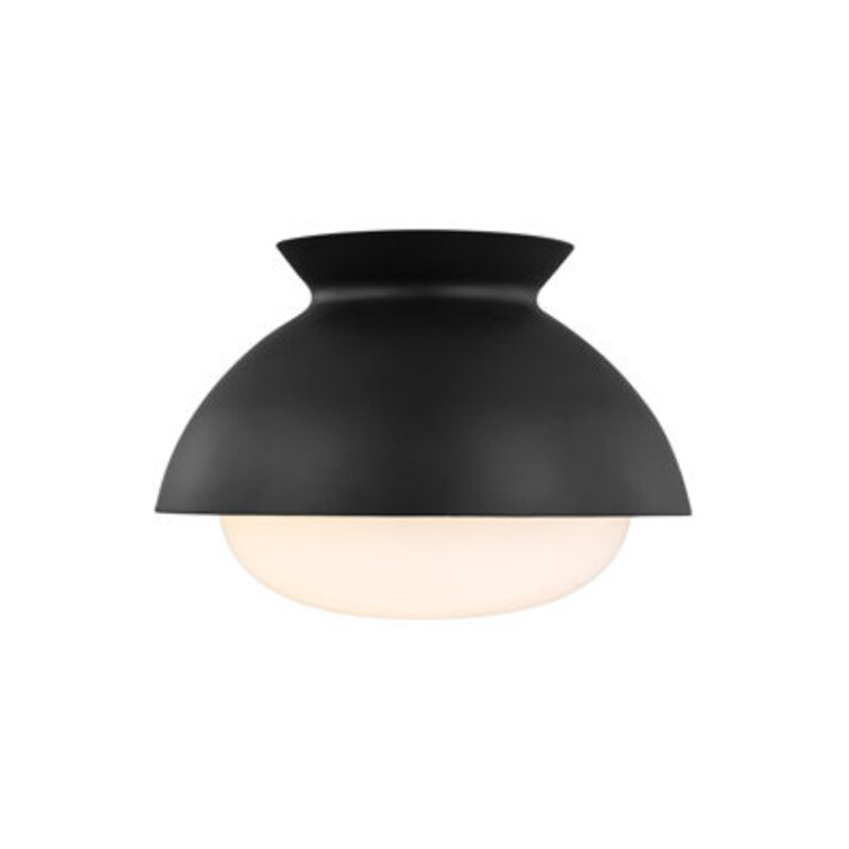 Alexia One Light Flush Mount By AERIN Fixture Finish: Midnight Black