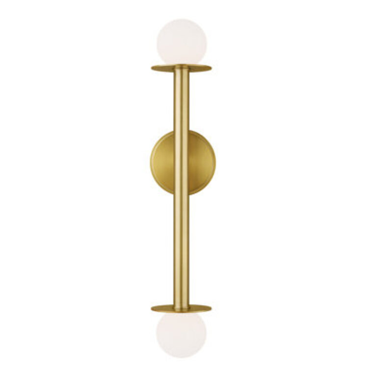 Allegra 2 - Light Dimmable Up & Downlight Finish: Burnished Brass
