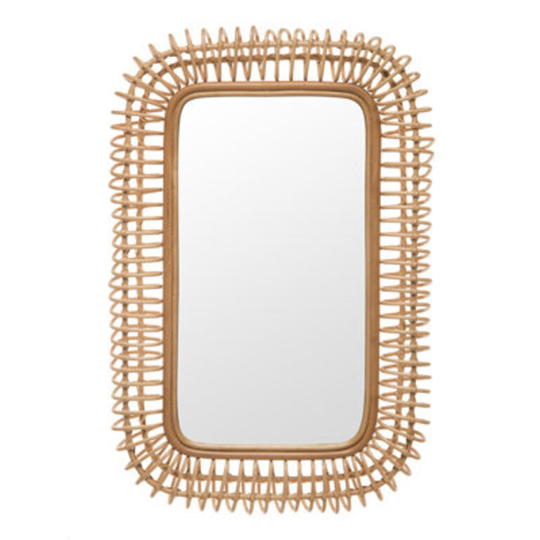 Tudor City Coastal Rectangle Accent Mirror