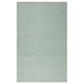 Rita Handmade Wool Green Area Rug Rug Size: Rectangle 3' x 5'