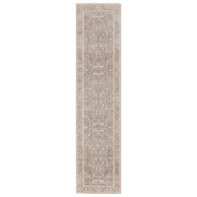 Sylvan Oriental Gray Area Rug Rug Size: Runner  3' x 8'