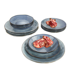 12-tlg. Tafelservice Russell für 4 Personen