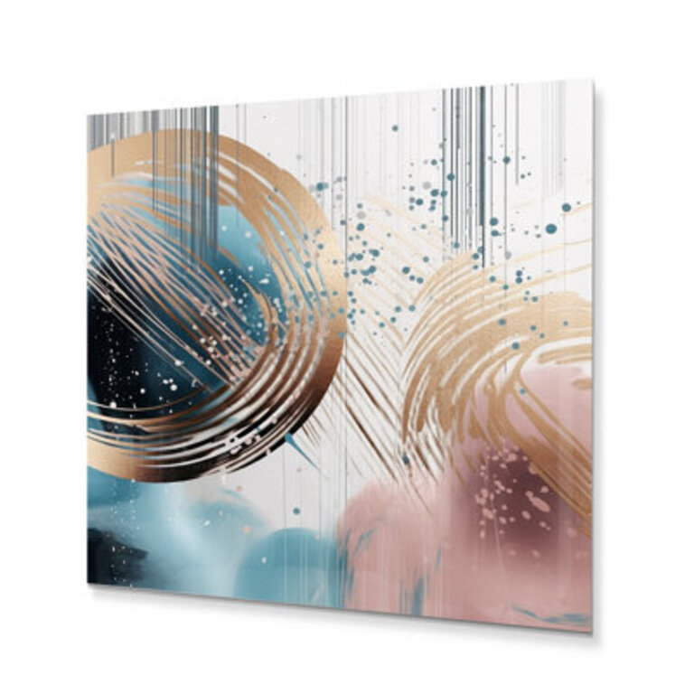 Gillian Whispers of Marble I - Unframed Print Size: 16" H x 16" W x 1" D