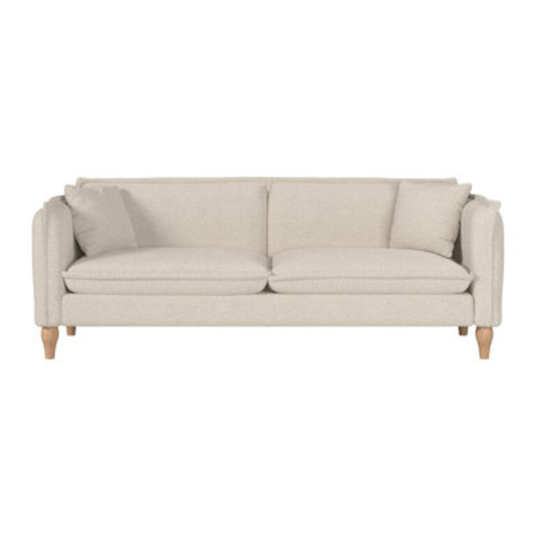 Crisanna 83'' Upholstered Bouclé Sofa Upholstery Color: Beige
