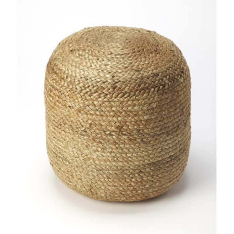 Sandara 16" Wide Round Pouf Ottoman