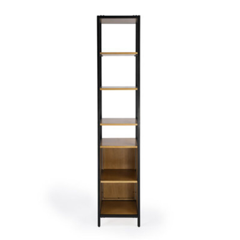 Ferris 84.25" H x 17" W Iron Standard Bookcase