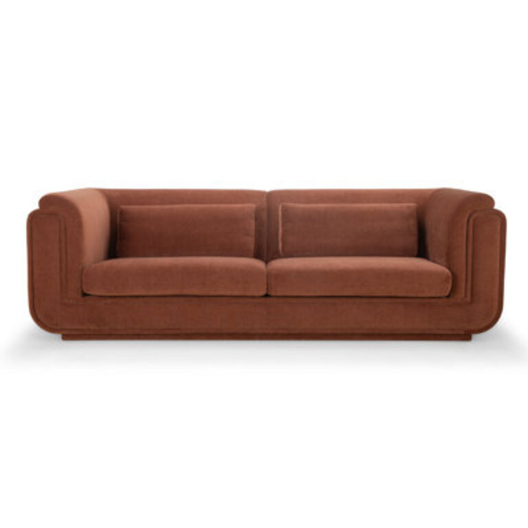 Wilmington 99" Upholstered Sofa Fabric: Honeycomb Caramel Chenille