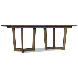 Surfrider Extendable Dining Table Color: Brown