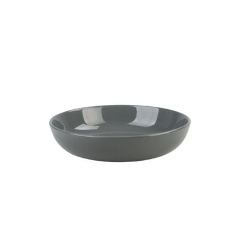 Pink Poppy Flower Dessert Bowl Color: Blue