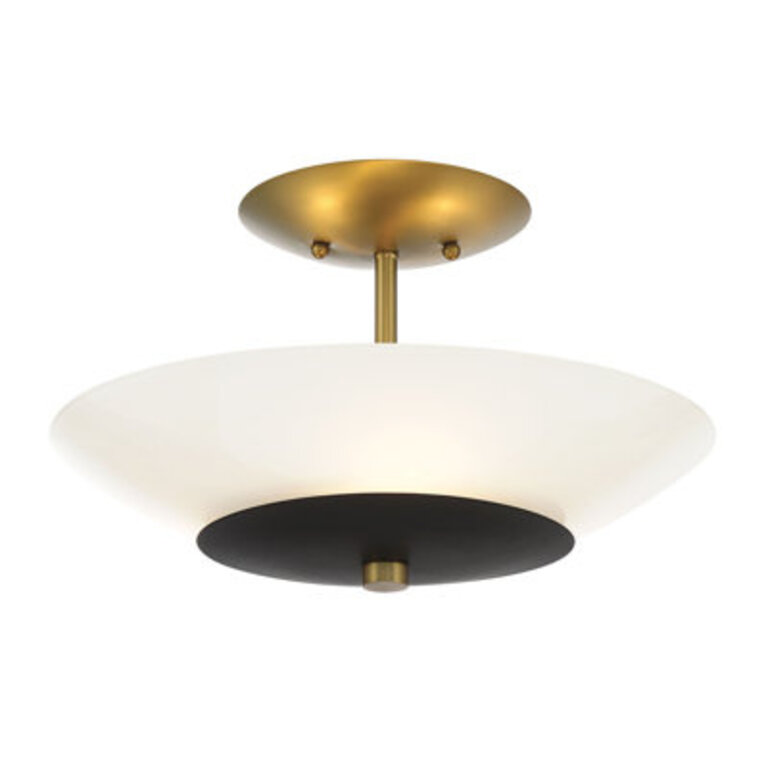 Yudiel Glass Flush Mount