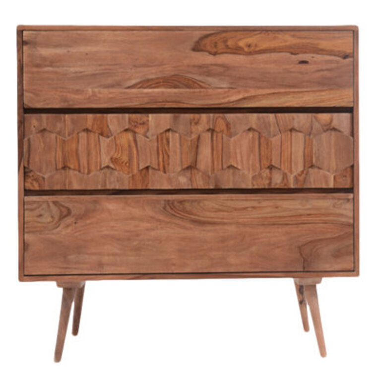 Alice 3 Drawer 37.5" W Dresser