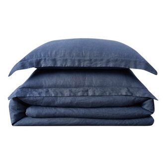 Bowen 3 Piece Duvet Cover Set Size: Full/Queen Duvet Cover + 2 Standard Shams, Color: Navy