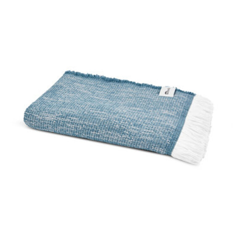 Sunbrella Wylene Throw Blanket Color: Lake