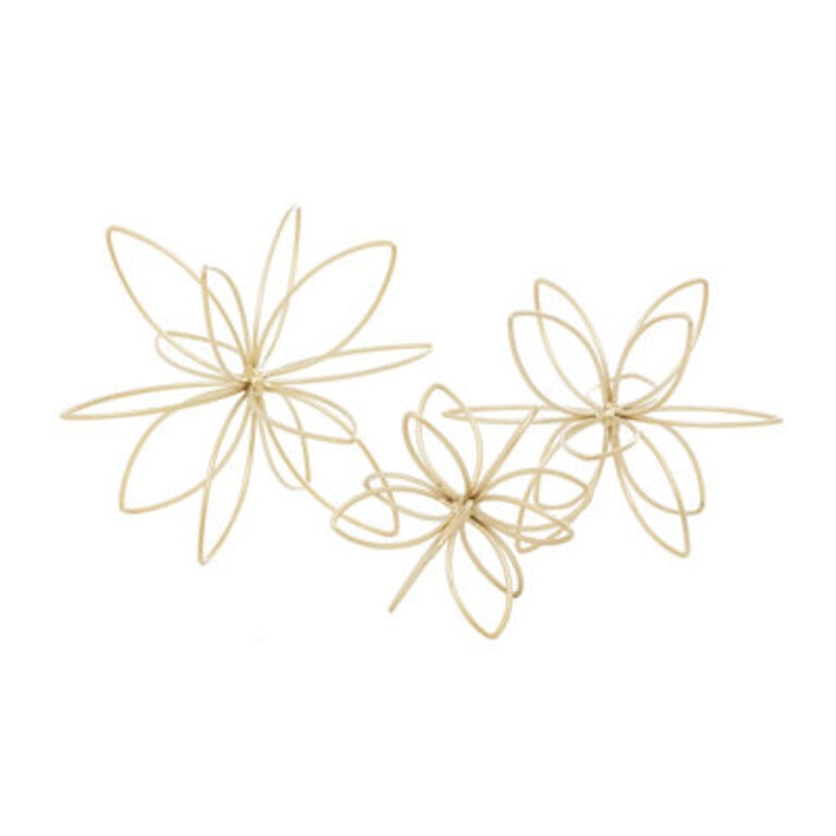 Metal Handmade Floral Decorative Sculpture