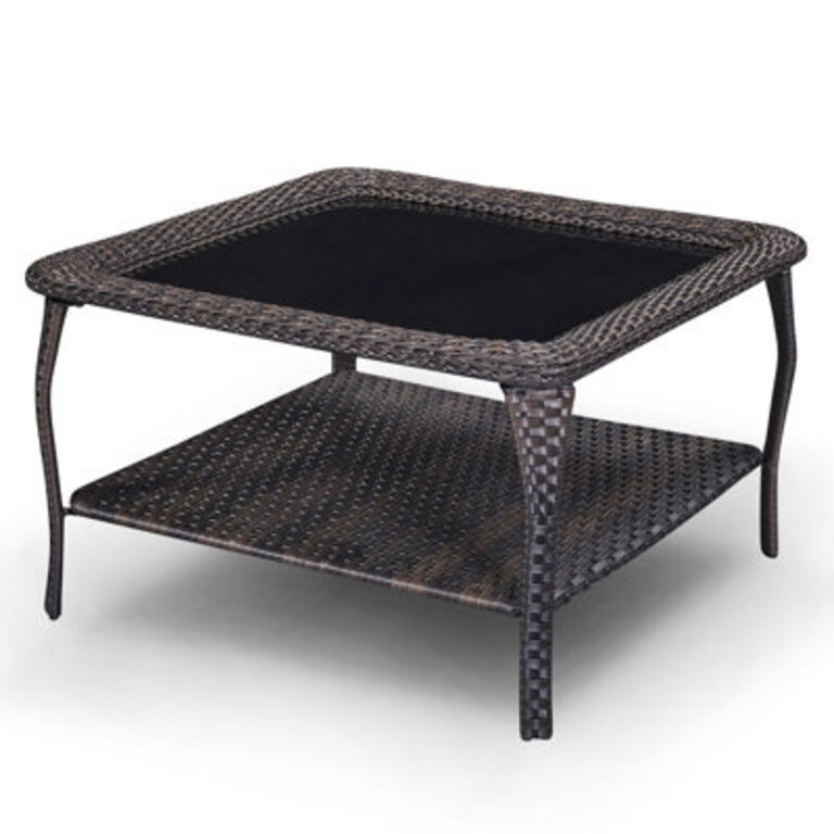 Schutt 35 L x 35 W Outdoor Table Table Base Color: Black