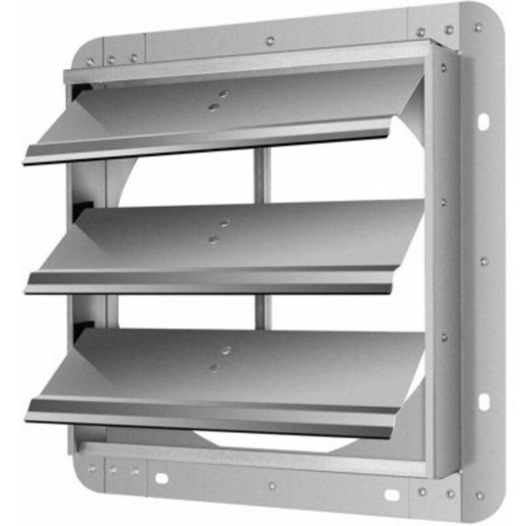 Ipower Wall Mounted Fan Size: 18" H x 18" W x 6.3" D