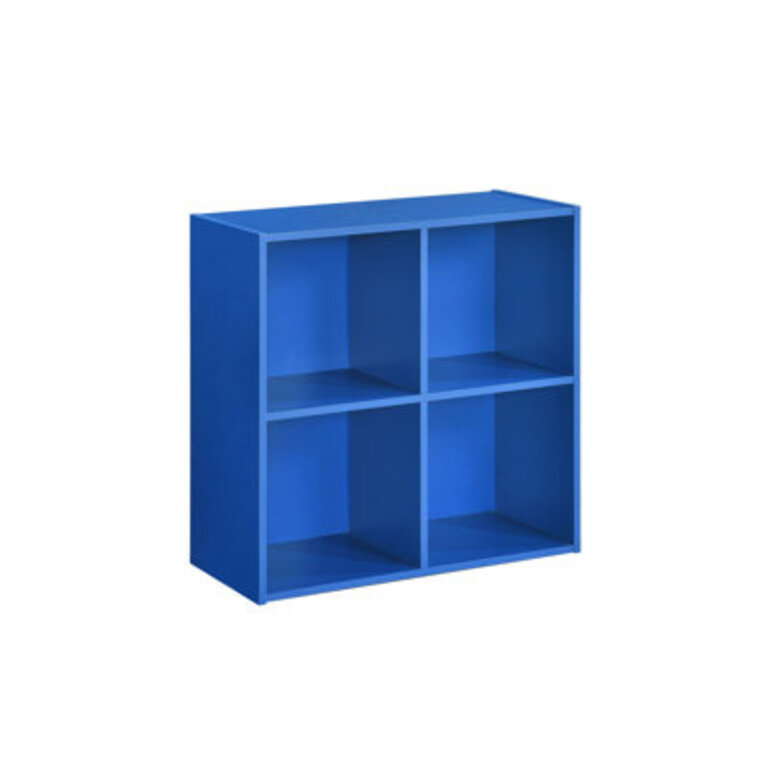 Riorsson Bookcase Color: Blue