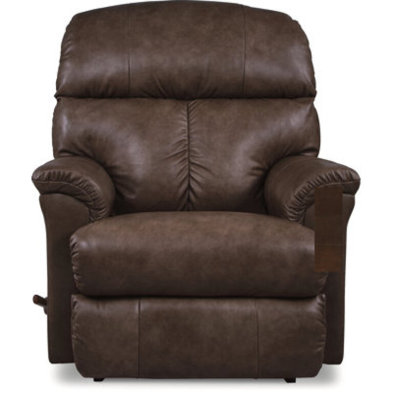 Reed Leather Match Rocking Recliner Leather Type: Walnut Leather Match, Reclining Type: Manual