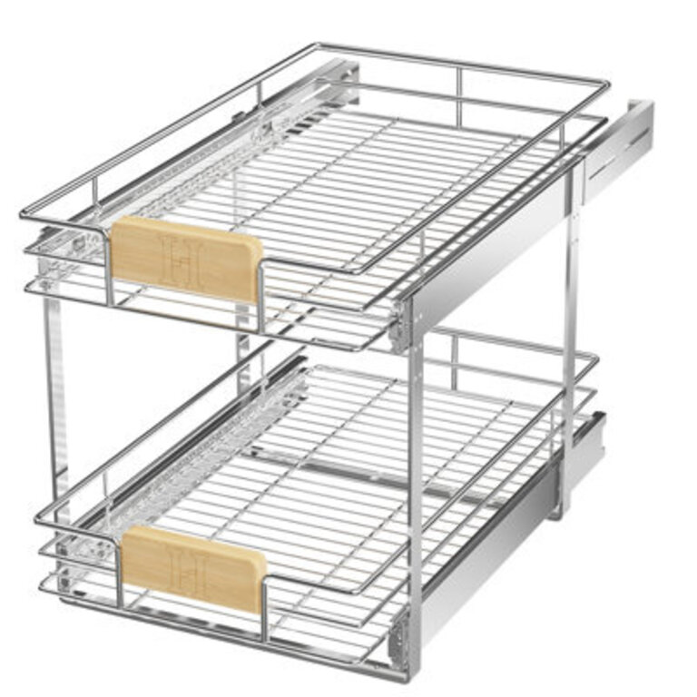 Volya Pull out Drawer Size: 15" H x 13.5" W x 21.5" D