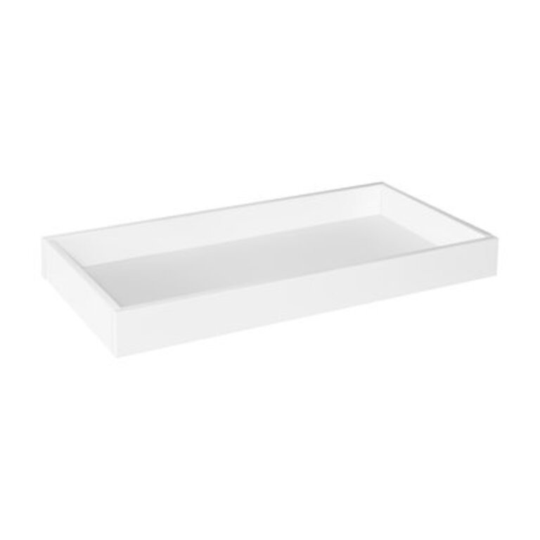 Universal Changing Table Topper Color: White