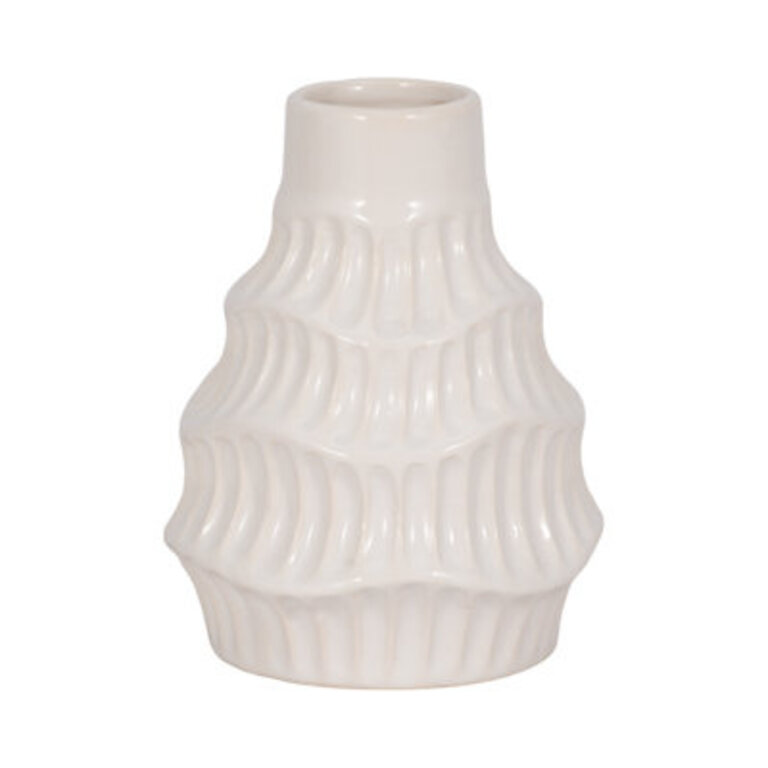 Gabreal Handmade Stoneware Table Vase Size: 6" H x 5" W x 5" D