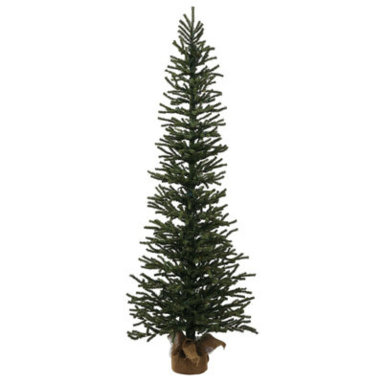 Mini 5' Green Pine Artificial Christmas Tree