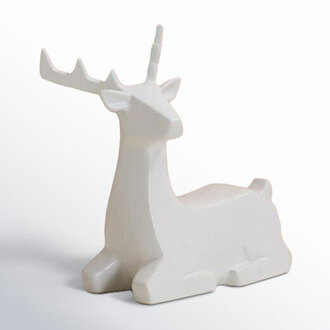 Minimal Deer Figurine