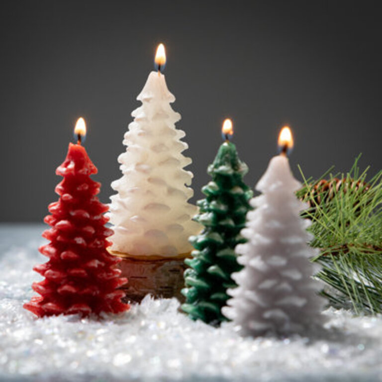 Pine Tree Unscented Novelty Candle