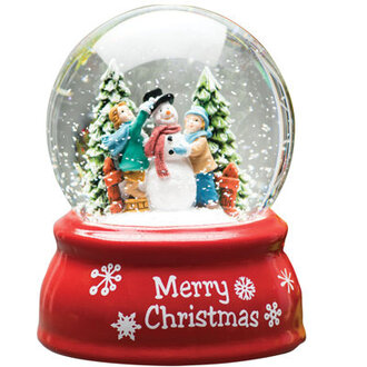 Snowman Music Waterglobe