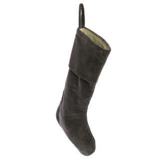 Velvet Stocking Color: Dark Gray