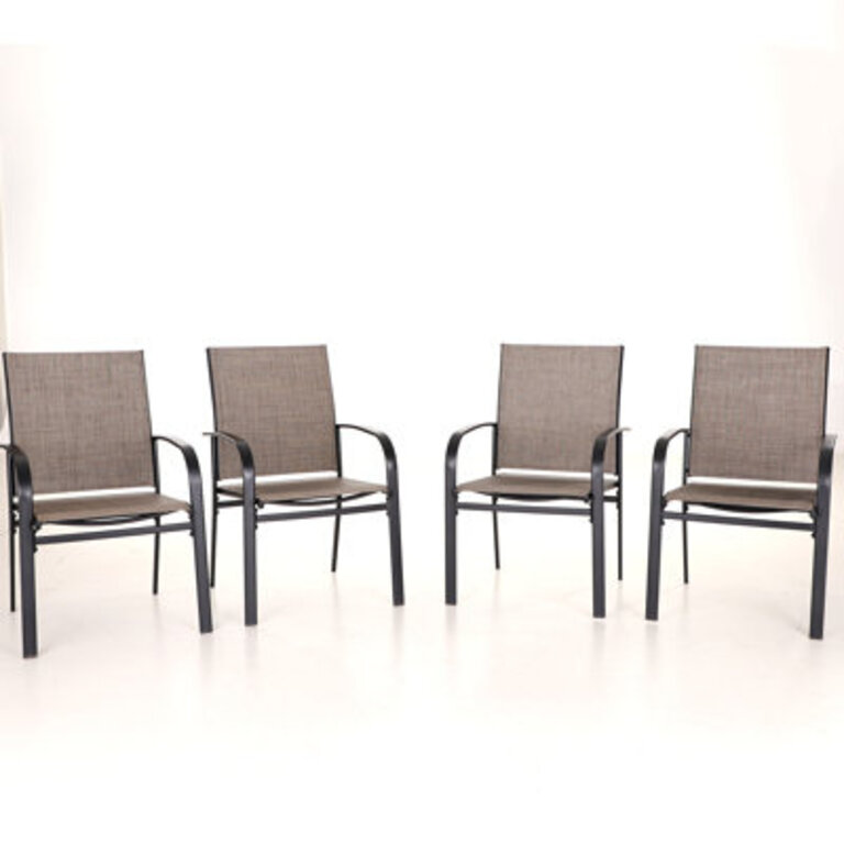 Outdoor Dining Armchair Colour: Tan