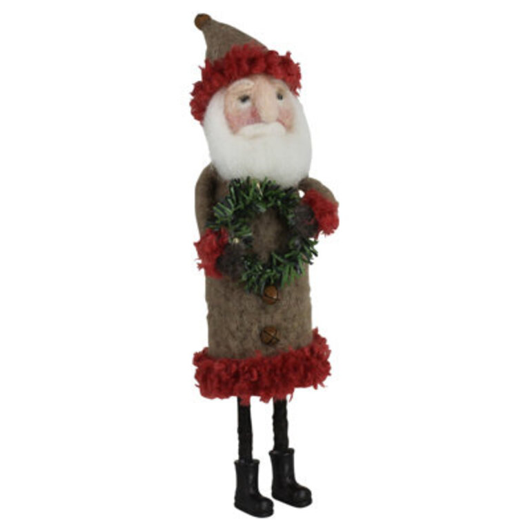 Santa with Wreath