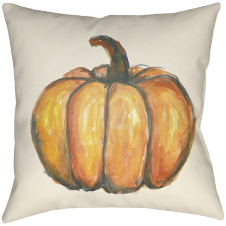 Lodge Cabin Squash Outdoor Square Pillow Cover & Insert Size: 18" H x 18" W