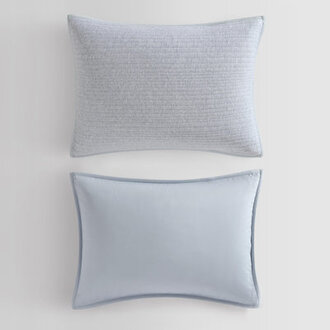 Calvin Klein Modern Cotton Ribbed Matelasse Duvet Cover Set