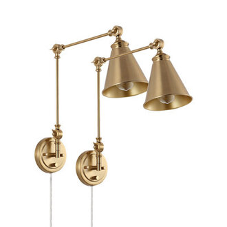 Cessna 2 - Light Swing Arm Wall Sconces