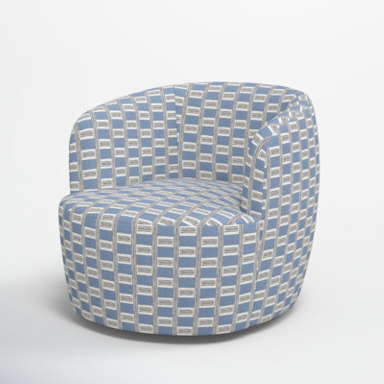 Mina Swivel Barrel Chair