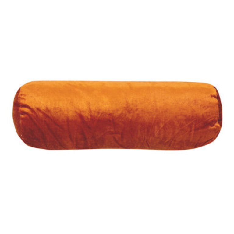 Velvet Throw Pillow Color/Pattern: Brown