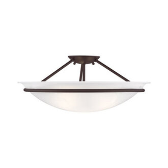 Wilbrecht Glass Semi Flush Mount